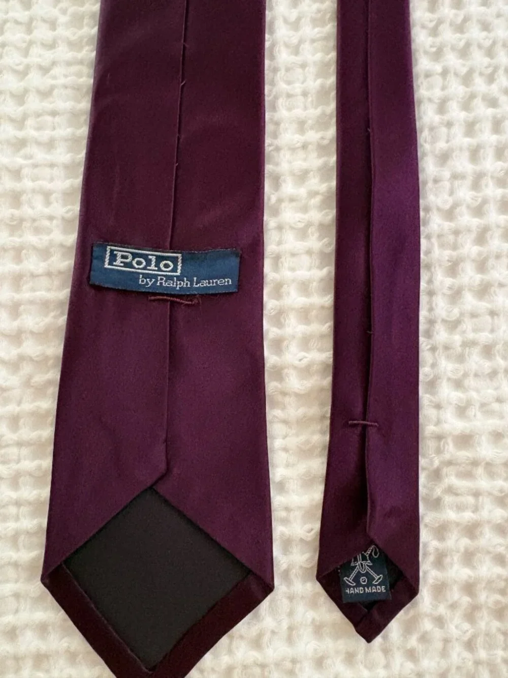 Polo Ralph Lauren Men's silk tie purple